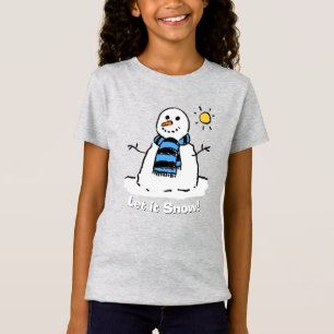 T-Shirt Bonhomme de neige avec message !