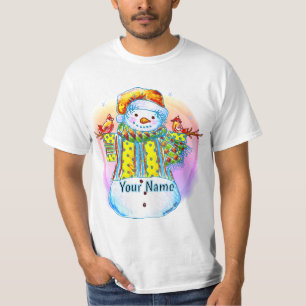 T-shirt Bonhomme de neige Birdman