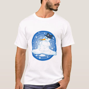 T-shirt Bonhomme de neige de fonte