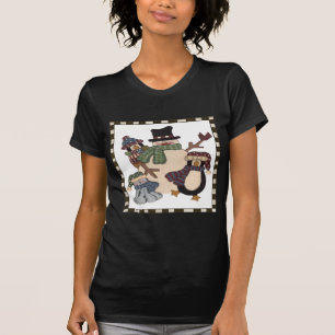 T-shirt Bonhomme de neige et amis