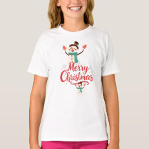 Bonhomme de neige festif Joyeux Noël 