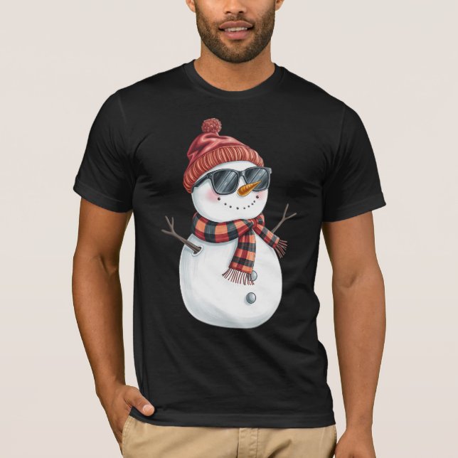 T-shirt bonhomme de Noël (Devant)