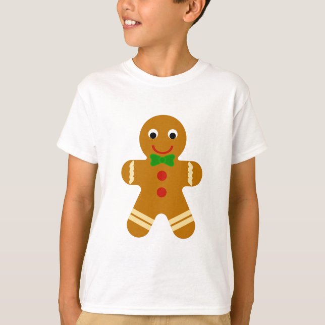 T-shirt Bonhomme en pain d'épice (Devant)