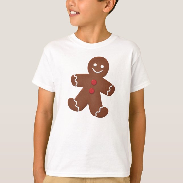 T-shirt Bonhomme en pain d'épice (Devant)