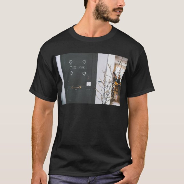 T-shirt bonjour (Devant)