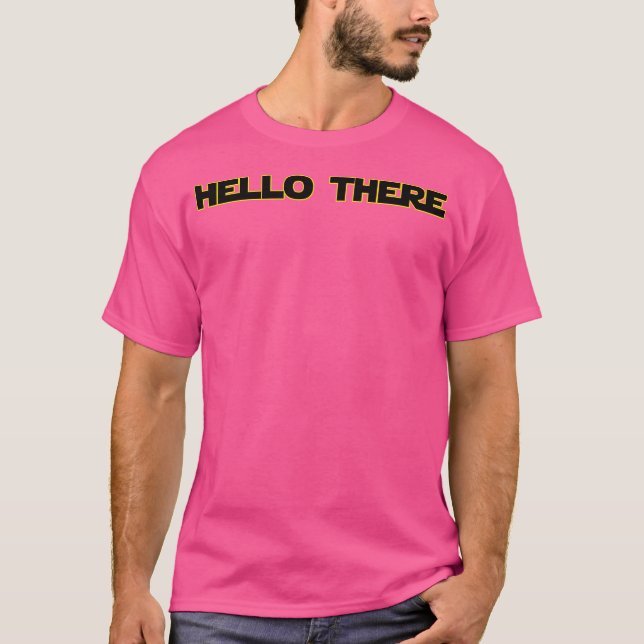 T-shirt Bonjour, (Devant)