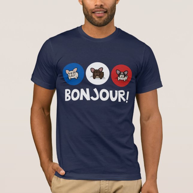 T-shirt Bonjour ! (Devant)