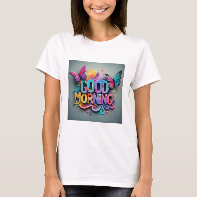 T-Shirt Bonjour  (Devant)