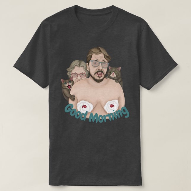 T-shirt Bonjour (Design devant)