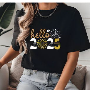 T-shirt Bonjour 2025 Nouvel An