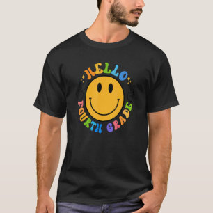 T-shirt Bonjour 4e année Bonne nouvelle année scolaire Smi