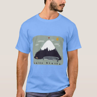 T-shirt Bonjour alaska Surdimensionné