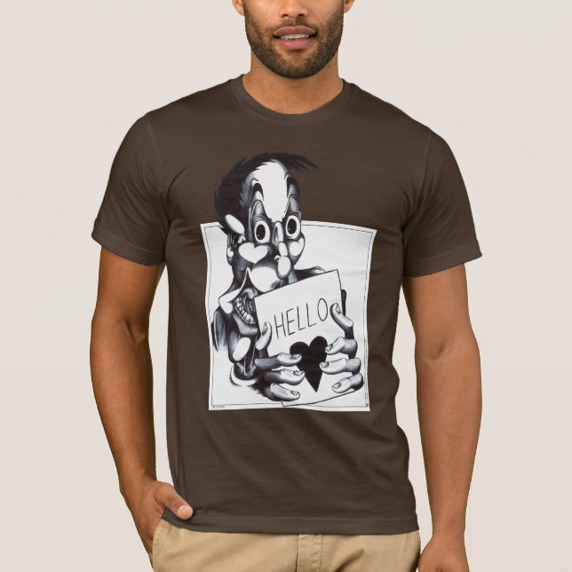 T-shirt Bonjour amoureux (Devant)