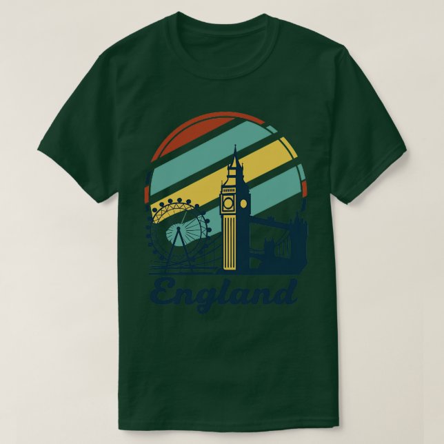 T-shirt Bonjour Angleterre (Design devant)
