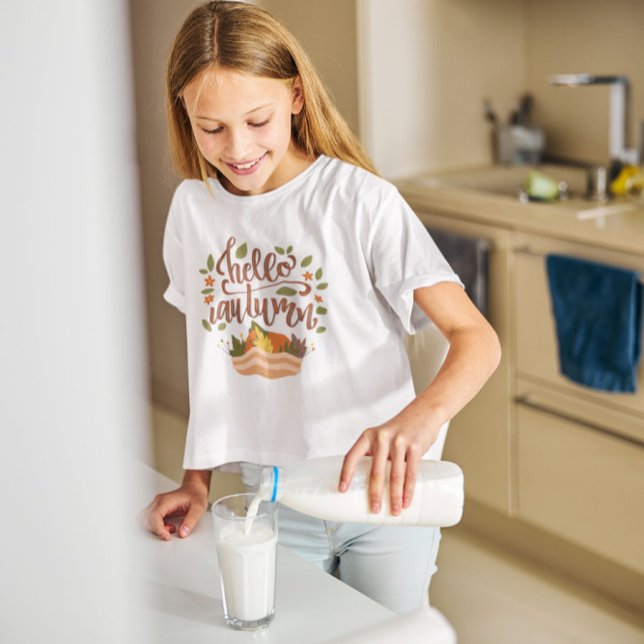 T-shirt Bonjour automne (Créateur téléchargé)