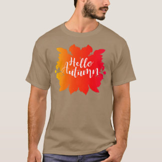 T-shirt Bonjour automne
