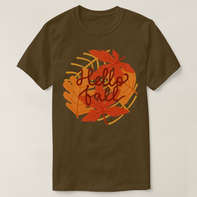 T-shirt Bonjour automne24 (Design devant)