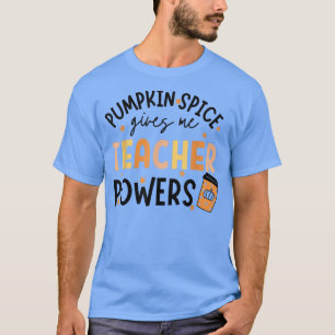 T-shirt Bonjour Automne Chute Automne Citrouille Épice Ens