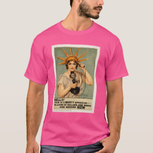 T-shirt Bonjour, c'est la liberté qui parle Active