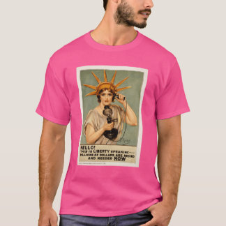 T-shirt Bonjour, c'est la liberté qui parle Active