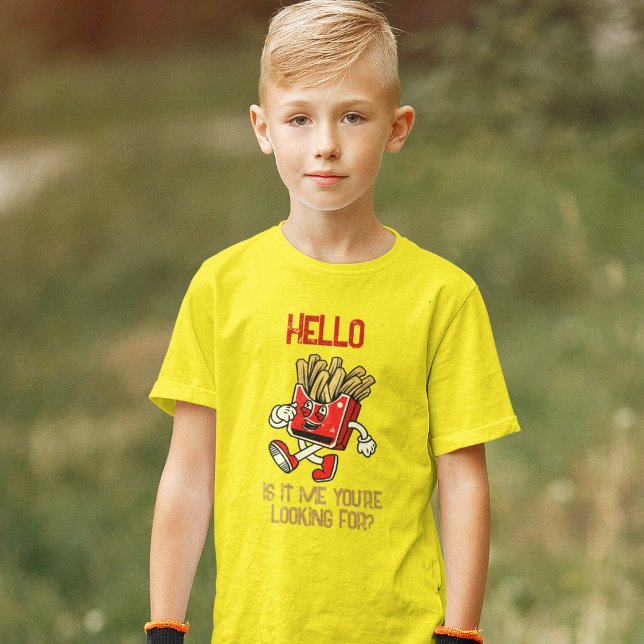 T-shirt Bonjour, c'est moi que tu cherches ? (Créateur téléchargé)