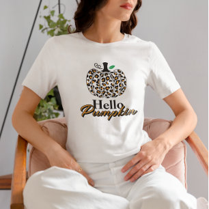 T-shirt Bonjour Citrouille