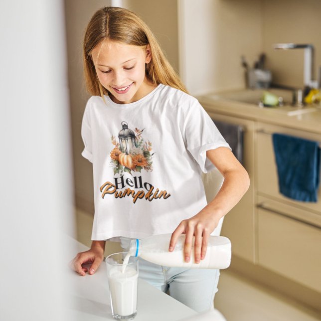 T-shirt Bonjour Citrouille (Créateur téléchargé)