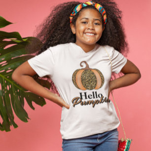 T-shirt Bonjour Citrouille