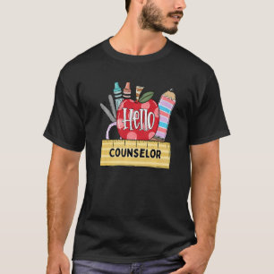 T-shirt Bonjour Conseiller Enseignant Apple