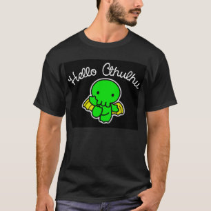 T-shirt Bonjour, Cthulhu !