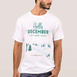 T-Shirt Bonjour Décembre