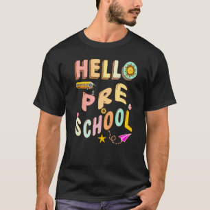 T-shirt Bonjour Enseignant d'Histoire en Maternelle Profes