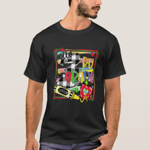 T-shirt Bonjour Enseignant Élève de 3e année Troisième ann