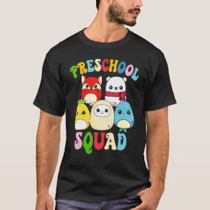 T-shirt Bonjour Enseignants préscolaires Étudiants Kinder 