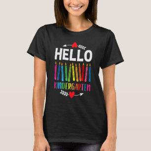 T-shirt Bonjour Équipe de Maternelle Kinder Rentrée des Cl