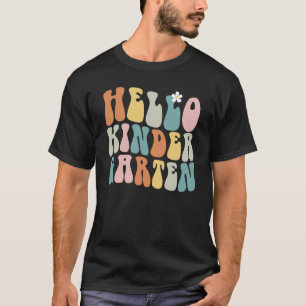 T-shirt Bonjour Équipe d'enseignants de maternelle Retour
