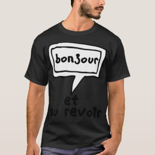 T-shirt Bonjour et au revoir bibi et tina amadeus
