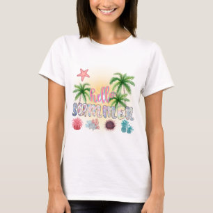 T-shirt Bonjour été