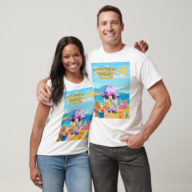 T-shirt Bonjour été (Unisexe)