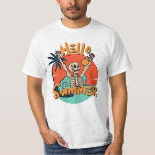 T-shirt Bonjour été