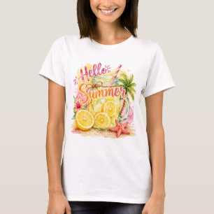 T-Shirt Bonjour Été Limonade