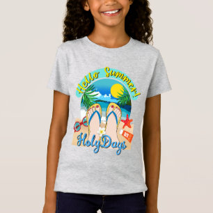 T-Shirt Bonjour été - Saint-Jours