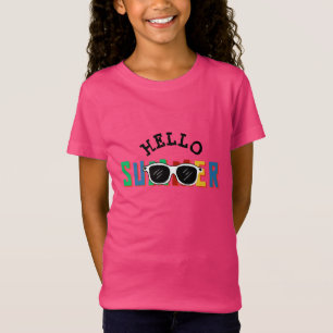 T-Shirt Bonjour Filles d'Été