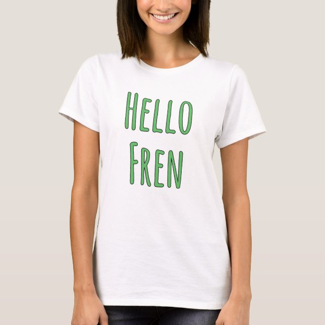 T-shirt Bonjour Fren (Devant)