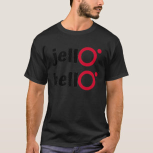 T-shirt bonjour gélatine