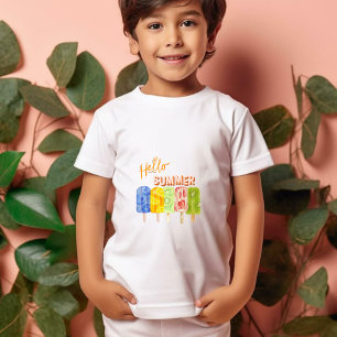 T-shirt bonjour glace été