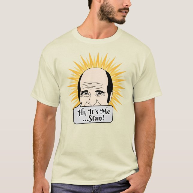 T-shirt Bonjour, il est moi, Stan ! (Devant)