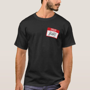 T-shirt Bonjour Je M'appelle Zuri Étiquette de Nom Joli Co