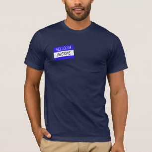 T-shirt Bonjour, je suis génial