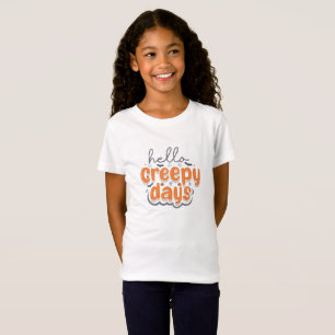 T-Shirt Bonjour Jours Flippants Saison Sombre Halloween Ty